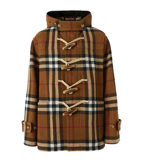 duffle coat burberry herren|Burberry duffle coat vintage.